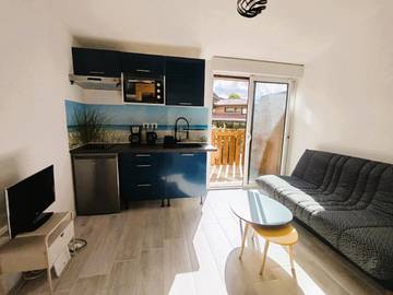 Gîte pour 4 personnes, avec terrasse dans Maubuisson