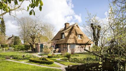 Ferienhaus für 5 Personen, mit Garten und Ausblick, mit Haustier in Damp