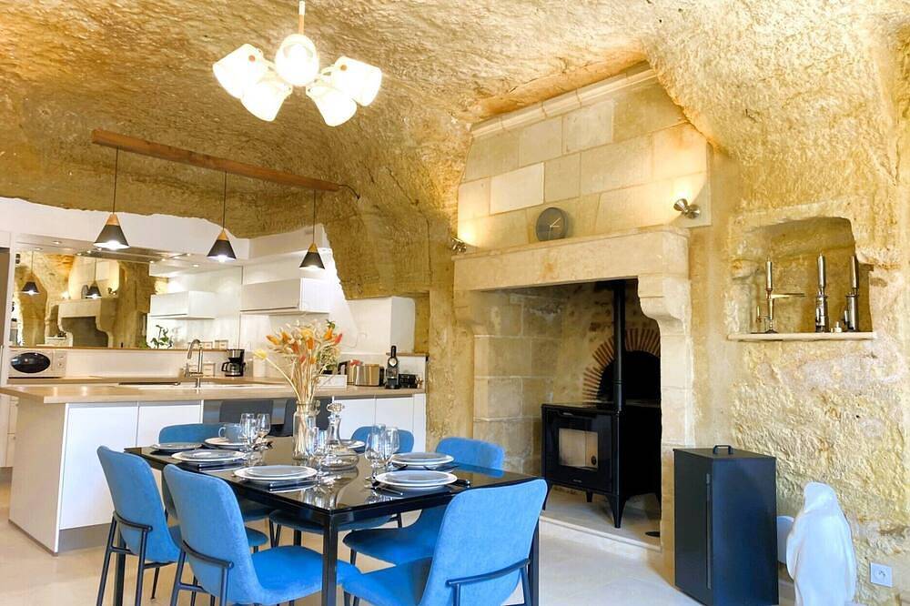 Le troglo des Cromignons in Vouvray, Tours und Umgebung