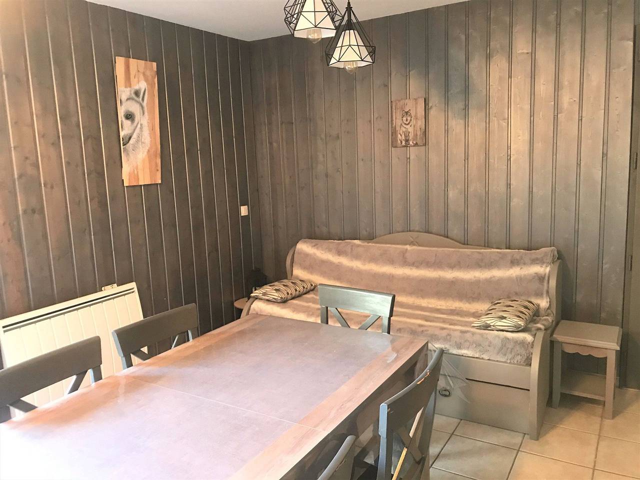 Residencia Les Flocons Du Soleil, chalet dúplex acogedor para 7 personas, piscina y sauna in La Joue du Loup, Dévoluy (comuna)