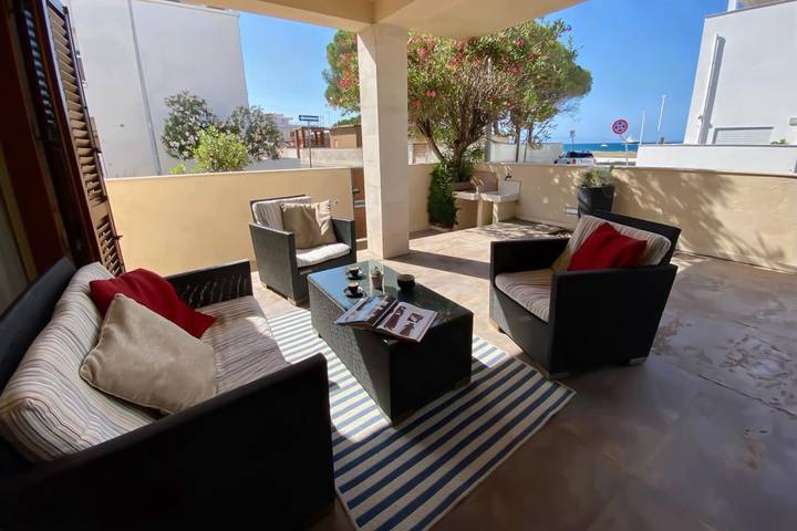 Casa vacanza per 5 persone, con Balcone e Terrazza nonché Panorama a Torre Grande