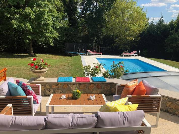 Chambre d’hôte pour 2 personnes, avec piscine et jardin ainsi que terrasse et vue dans Essonne - 2