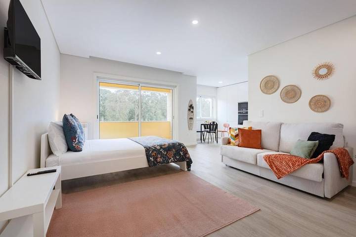 Apartamento de férias para 3 pessoas, com piscina e varanda em Ovar