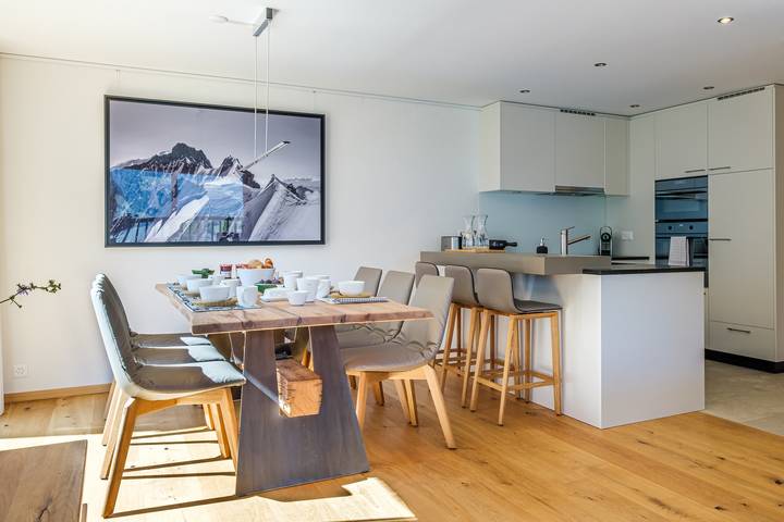 Gîte pour 7 personnes, avec sauna ainsi que balcon/terrasse et balcon dans Grimentz - 3