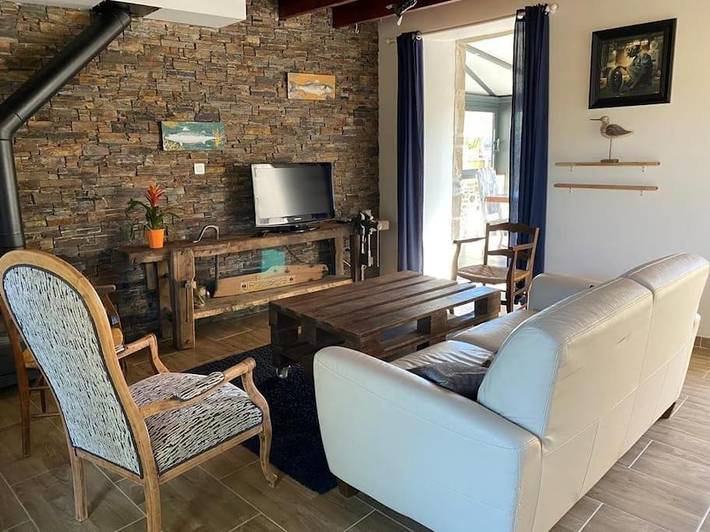 Location de vacances pour 4 personnes, avec Terrasse à Glatigny