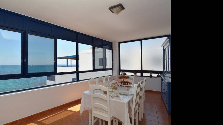 Holiday apartment for 4 people, with Ocean view in Playa Blanca