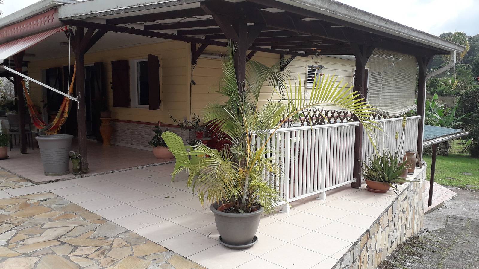 Ganze Wohnung, Charmantes Apartment in Saint-Joseph mit Garten und Terrasse, 60 qm in Saint-Joseph (Martinique), Martinique