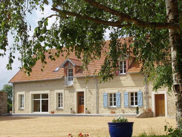 Location de vacances pour 10 personnes, avec Terrasse et Jardin à Sonchamp