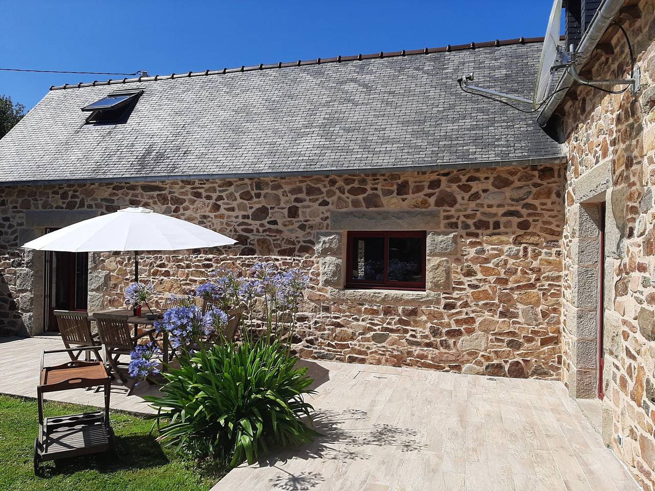 Domaine "La Longere d'Armor" (Landgut "La Longere d'Armor") in Lézardrieux, Pink Granite Coast