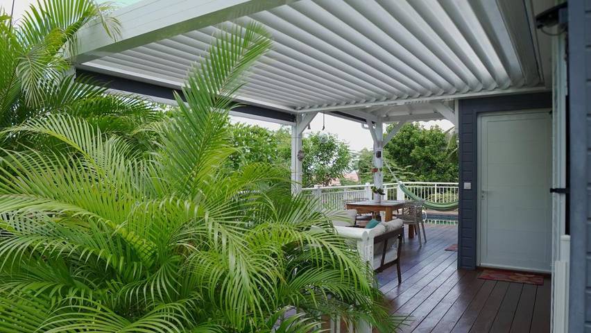 Villa pour 4 personnes, avec piscine ainsi que jardin et vue à Deshaies - 2