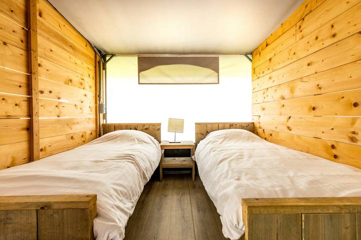 Glamping voor 6 personen in Twente