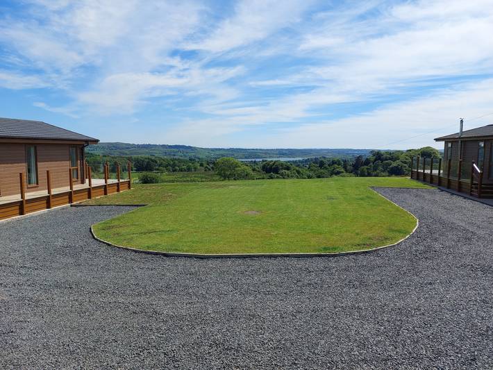 Lodge für 4 Personen mit Terrasse in Clyde Muirshiel Regional Park