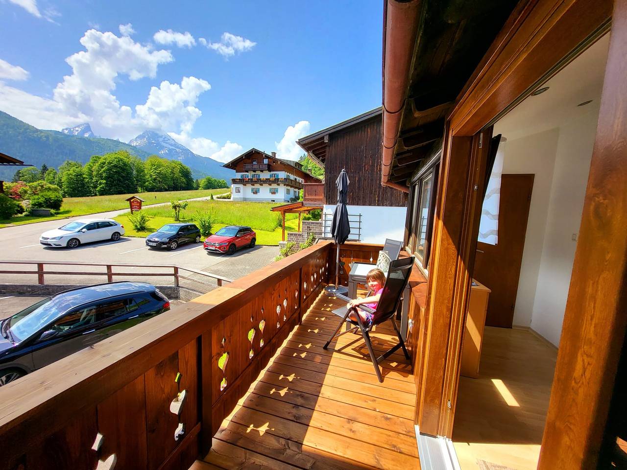 Ganze Ferienwohnung, Haus Bergheim - Ferienwohnung Nr. 1, für 1-3 Personen, 40 m², 1 Schlafzimmer, Wohnküche, Bad in Bischofswiesen, Berchtesgadener Alpen