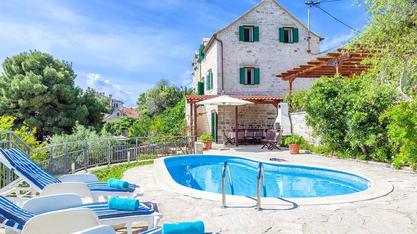 Villa pour 8 personnes, avec jardin et piscine à Sumartin - 3