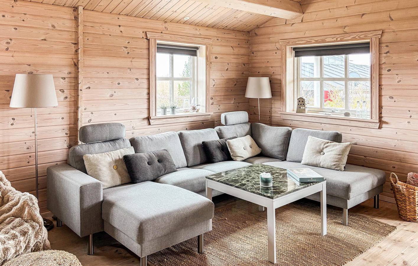 Ferienhaus für 6 Personen mit Sauna in Bukkemose, Humble