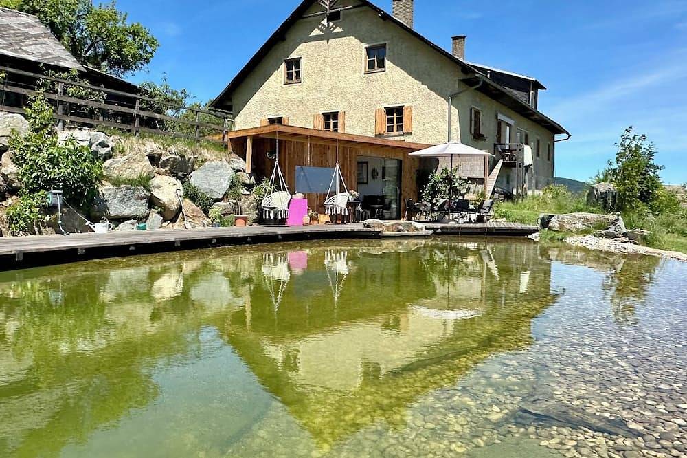 Ganze Wohnung, Mauthnerhube Apartment mit Sauna und Whirlpool, Gemütliches Hüttenfeeling, in Eibiswald, Steirerland