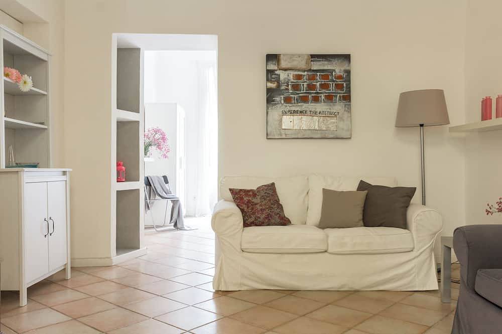 Ganze Wohnung, Santonofrio White - Ein Schlafzimmer Wohnung, Schläft 4 in Trastevere, Vatikan