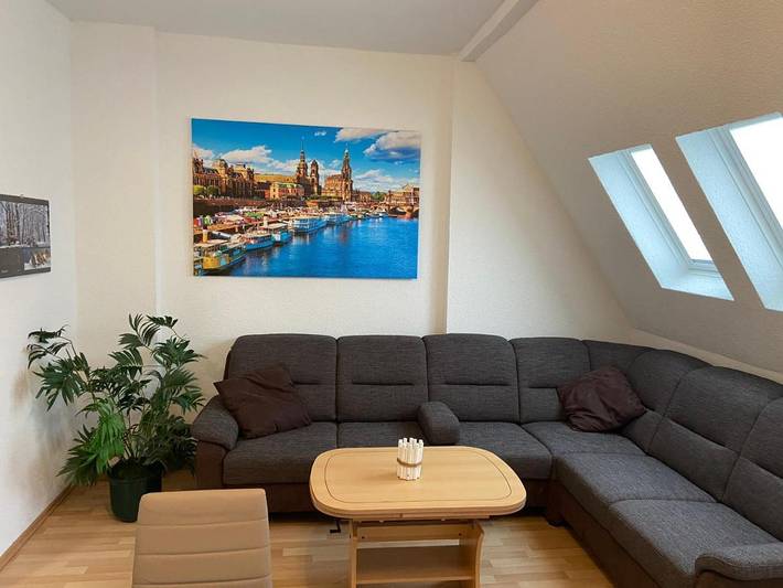 Ferienwohnung für 6 Personen, mit Ausblick in Mittweida