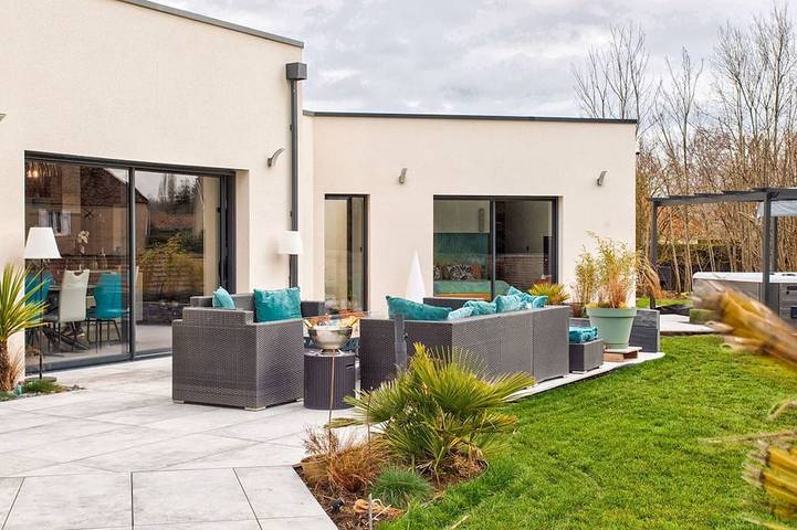Maison de vacances pour 6 personnes, avec jardin