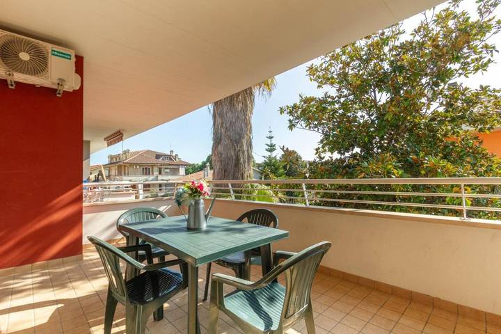 Ferienwohnung für 7 Personen, mit Terrasse
