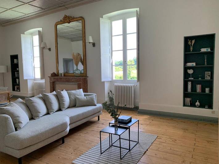 Gîte pour 6 personnes, avec Jardin et Vue à Laroque-des-Arcs