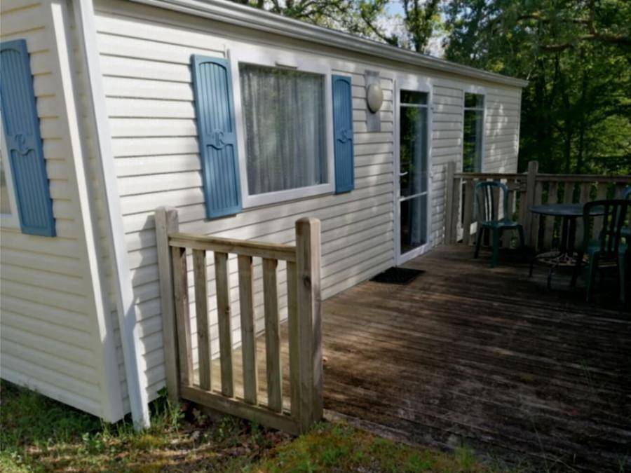 Camping Val de l'Eyre - Mobile home 4 persons - Pmr in Salles, Arcachon region