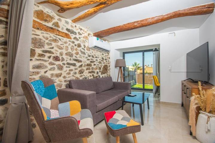 Ferienwohnung für 5 Personen, mit Balkon und Terrasse sowie Garten und Ausblick in Kritsa - 3