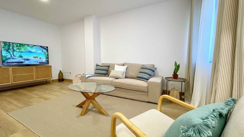 Apartamento entero, Apartamento de vacaciones para 6 personas con jardín in Praia do Vicedo Vello (O Vicedo), Vicedo