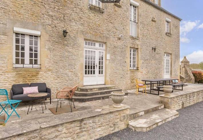 Location de vacances pour 18 personnes, avec vue et jardin à Longues-sur-Mer - 4