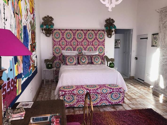 Maison d’hôte pour 2 personnes, avec vue ainsi que piscine et jardin à Le Thor - 4