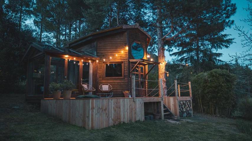 Appartement de vacances pour 2 personnes, avec terrasse et piscine ainsi que jacuzzi et jardin