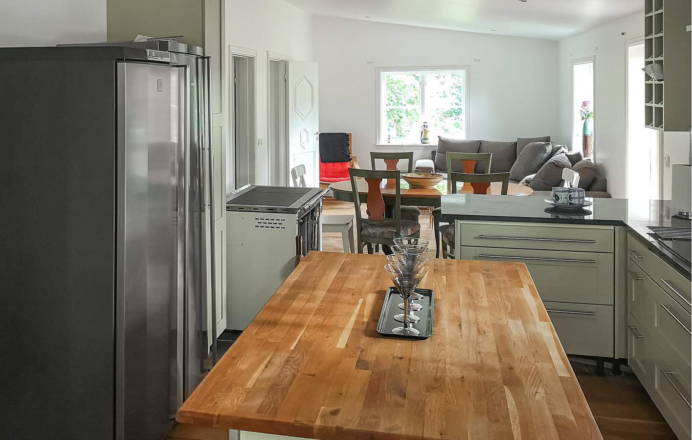 Ferienhaus für 7 Personen mit Garten in Marks Kommun, Västergötland