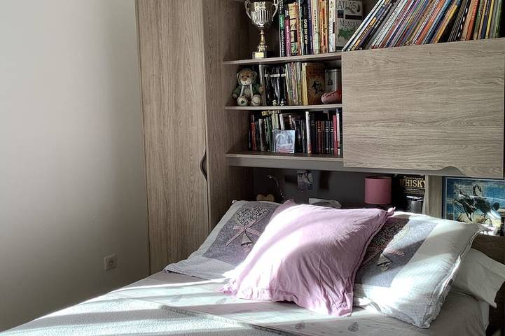 Haut de villa 90m3 climatisé avec jardin et cuisine extérieure privée Borgo in Borgo, Région de Bastia