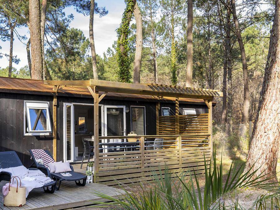 Slow Village Biscarrosse Lac  - Mobilhome 6 personas - Classic Comfort 3 habitaciones in Biscarrosse, Côte d’Argent