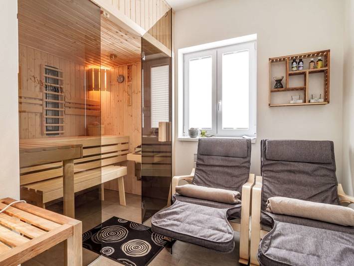 Ferienhaus für 8 Personen, mit Balkon und Sauna sowie Garten in Tschechien - 2