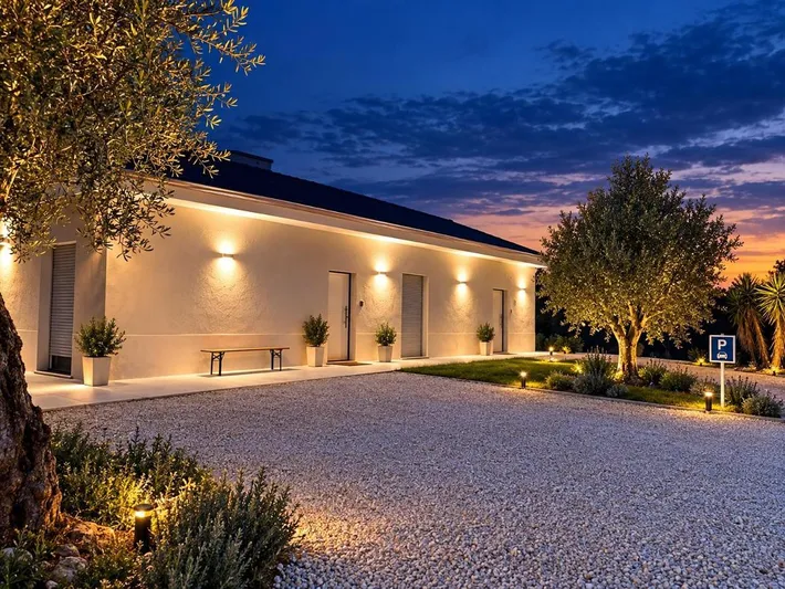Rustico per 2 persone, con giardino e panorama nonché balcone - 1