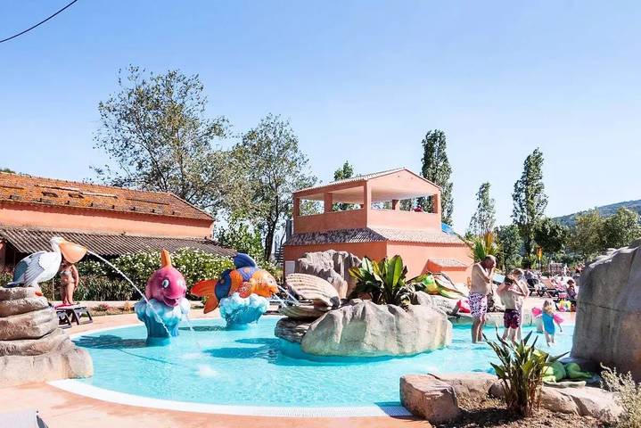 Mobilheim | Comfort | 1 Zi. | 2/3 pers. | Ãœberdachte Terrasse | A/C | Tv in La Roquette-sur-Siagne, Mittelmeerküste (Frankreich)