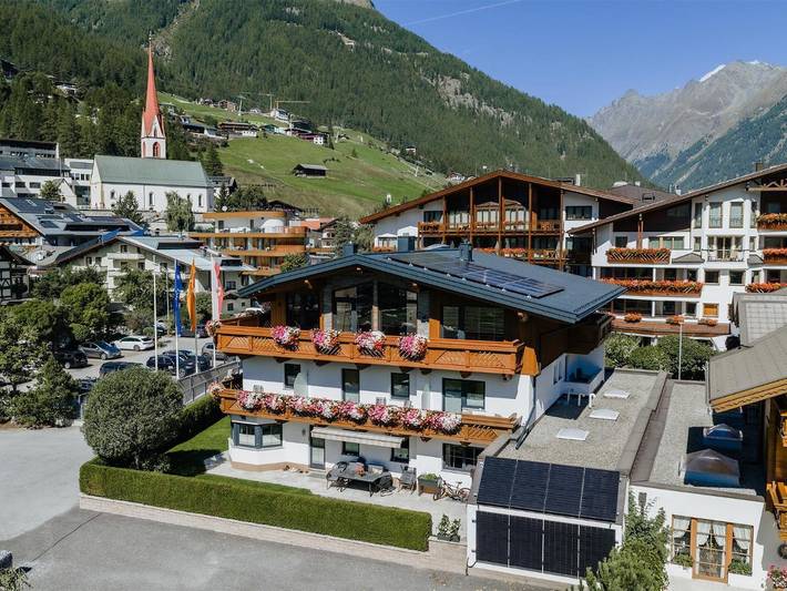BnB für 2 Personen, mit Terrasse und Ausblick in Sölden (Österreich)