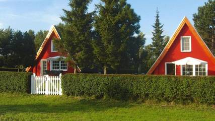 Ferienhaus für 4 Personen, mit Seeblick und Garten sowie Ausblick und Terrasse, kinderfreundlich in Rankwitz