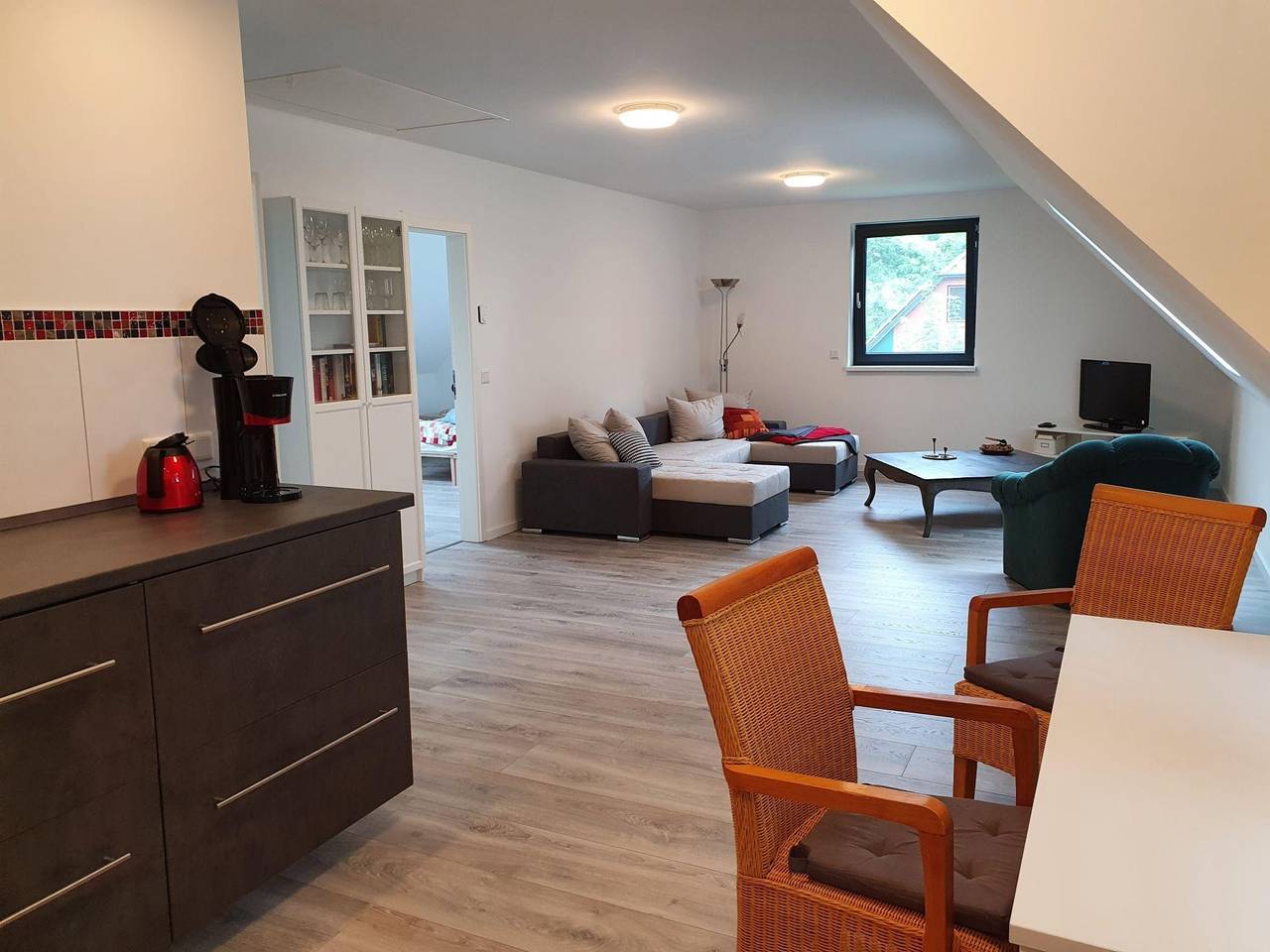 Ganze Ferienwohnung, Ferienwohnung Walnusstraum in Plaaz, Mecklenburgische Seenplatte