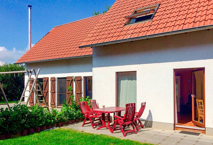 Ferienhaus für 6 Personen, mit Terrasse in Rechlin