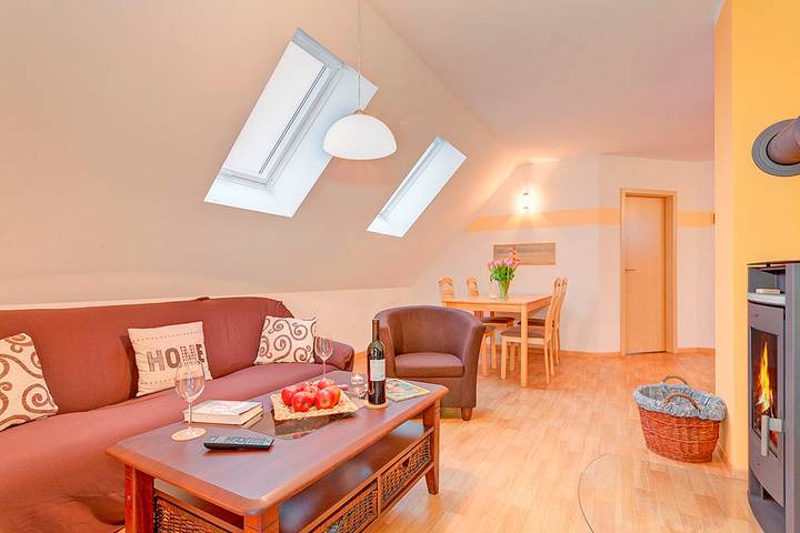 Ferienwohnung für 4 Personen, mit Balkon und Terrasse sowie Garten in Pudagla - 4