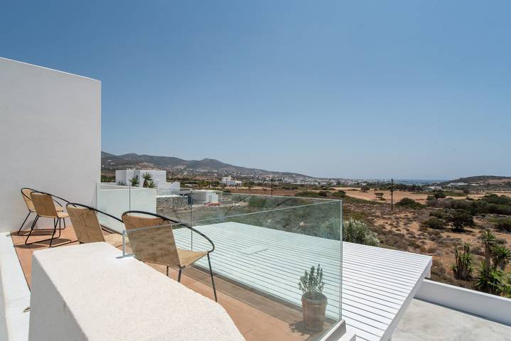 Studio entier, Studio 'Villa Anastasio' avec vue sur mer, Wi-Fi et climatisation in Paros