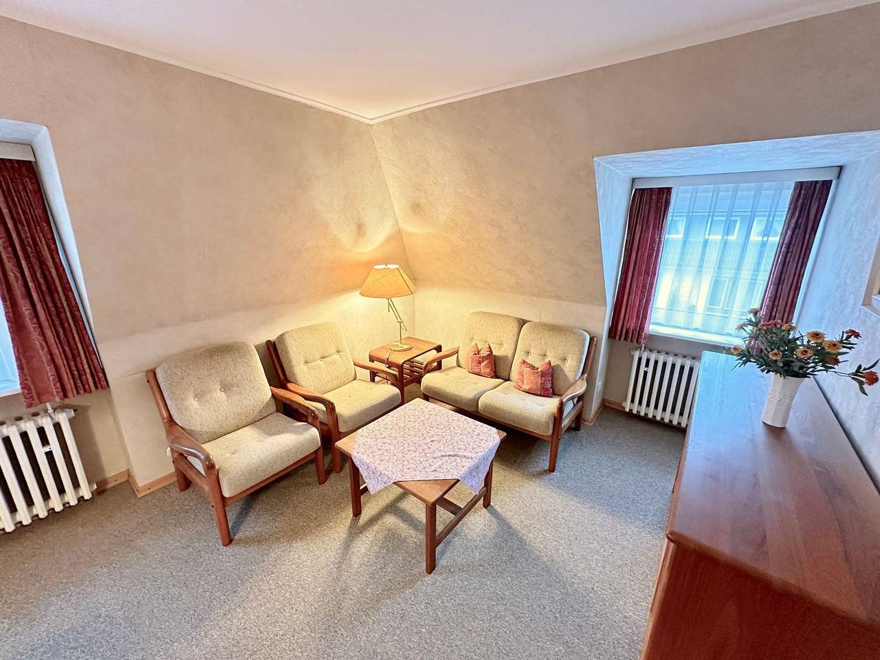 Ganze Wohnung, Haus Rieper 2 oben – Unterkunft mit Terrasse in zentraler Lage auf Sylt in Westerland, Sylt (Gemeinde)