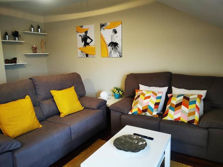 Gîte pour 4 personnes, avec vue et jardin à Brión - 3