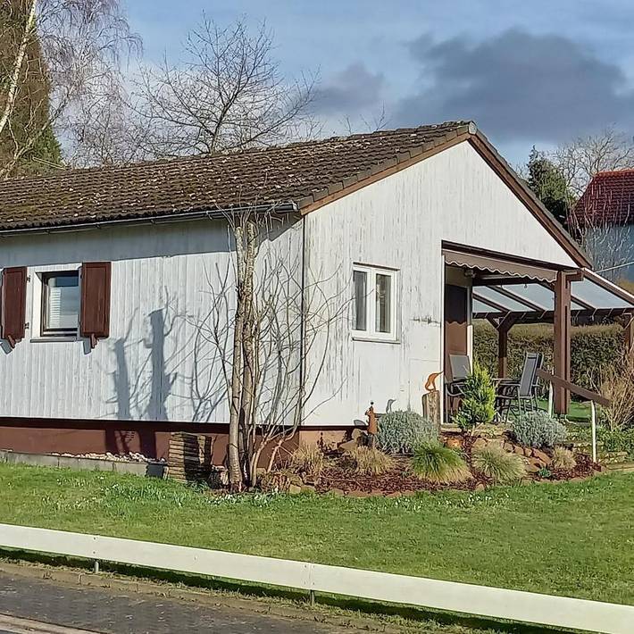 Ferienwohnung für 5 Personen, mit Terrasse und Ausblick in Walldürn