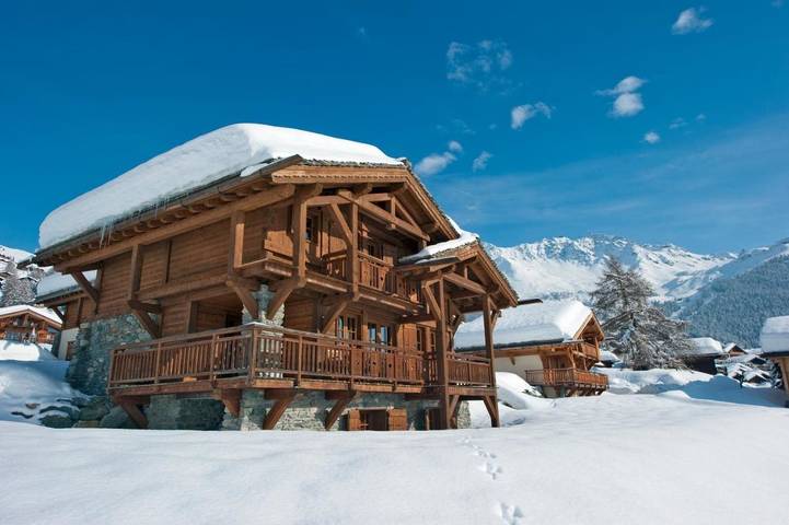 Vakantiewoning voor 8 personen, with Balkon and Terras as well as Tuin and Uitzicht in Verbier