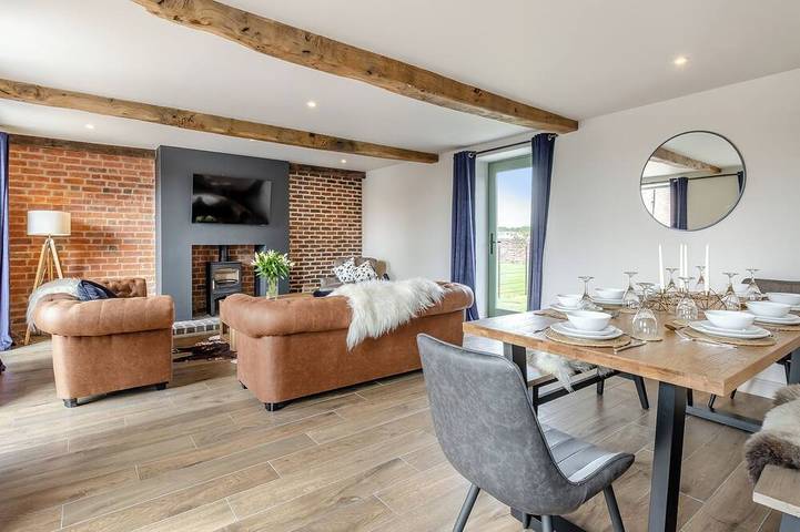 Cottage for 8 people, with garden in Shrewsbury