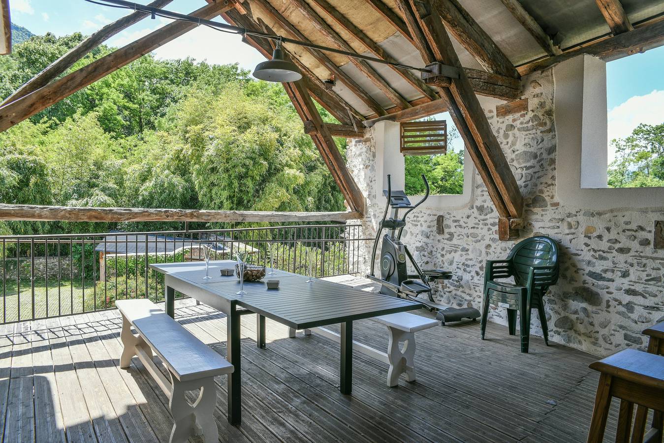 Ferienhaus 'Le Moulin De Bayard' mit Bergblick, privater Terrasse und Wlan in Pontcharra, Isère