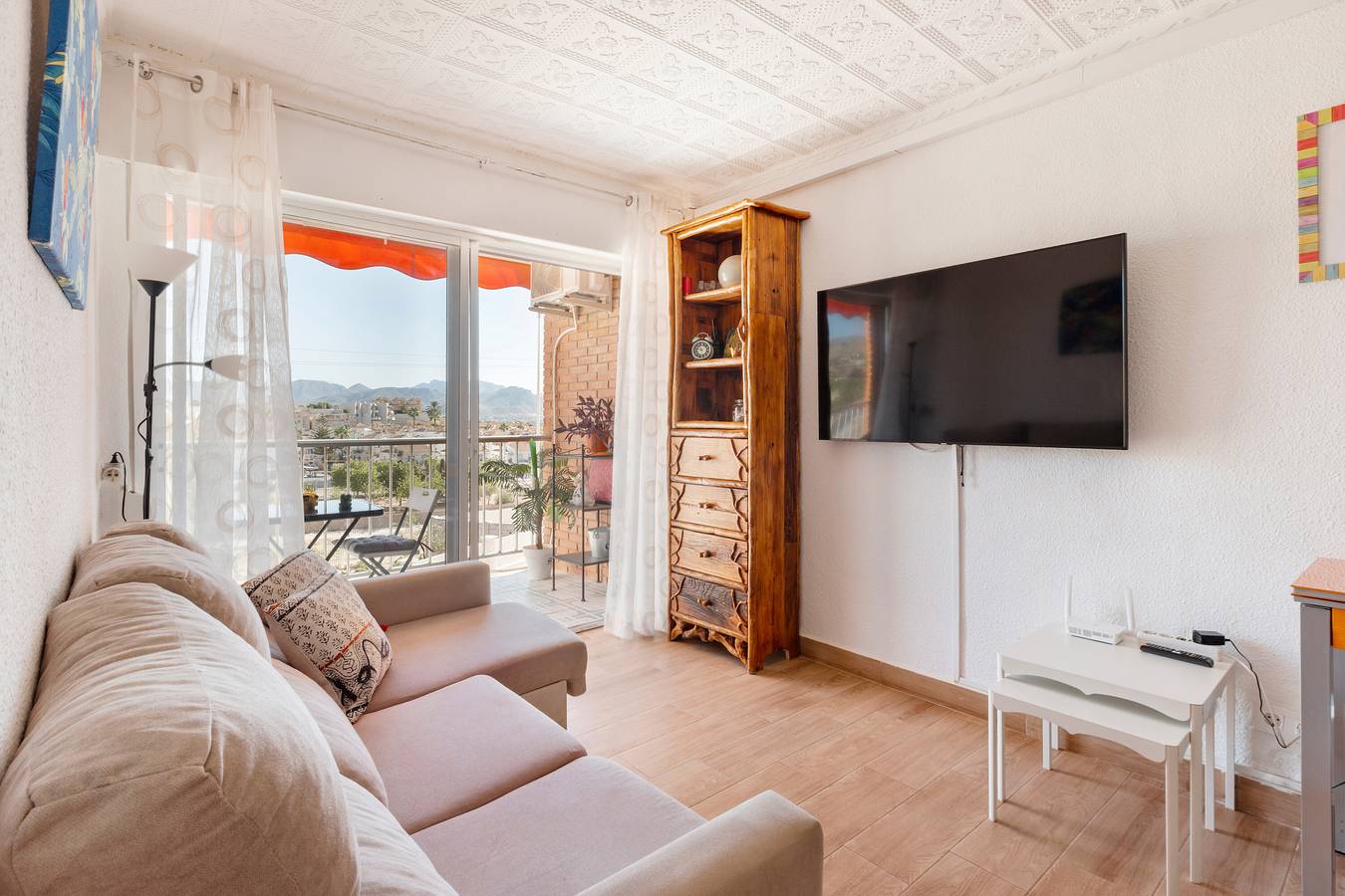 Apartamento entero, Apartamento 'Vistas Al Mar' con vistas al mar, Wi-Fi y aire acondicionado in Puerto de Mazarrón, Mazarrón